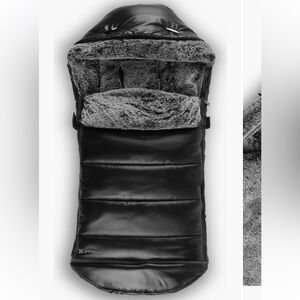 UPPAbaby CozyGanoosh Luxe Faux Fur Lined Quilted Footmuff